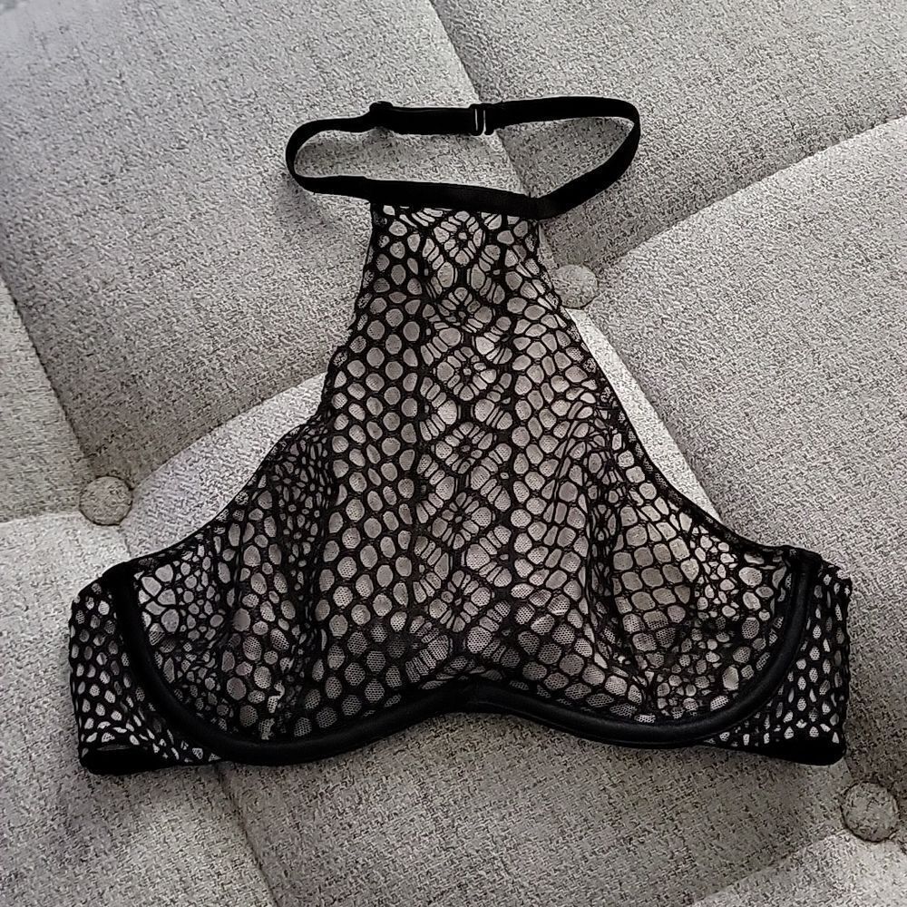 Victioria's Secret Black mesh net bra